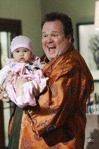 Cam Tucker and his daughter Lily from Modern Family