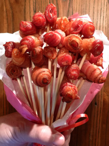 A bacon bouquet.